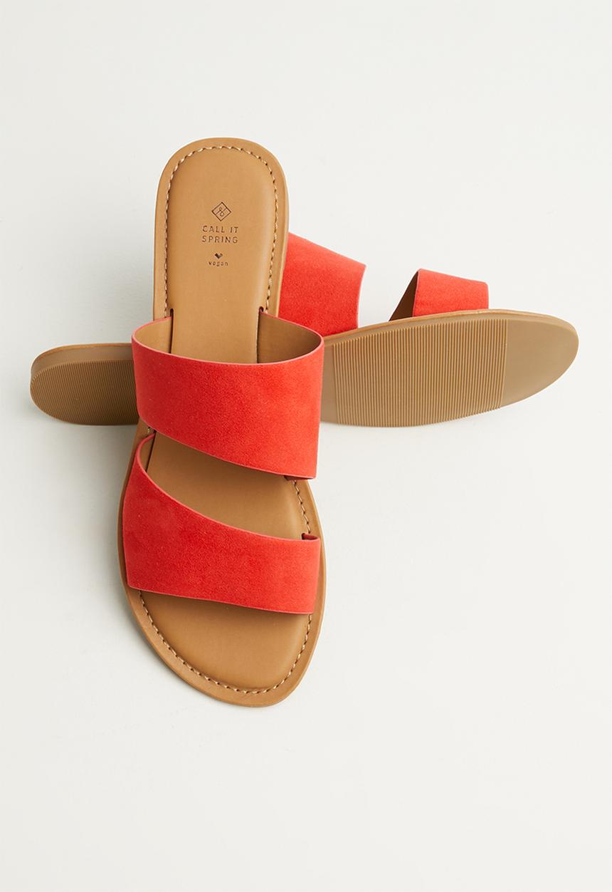 Call It Spring - Brosna sandal - bright orange