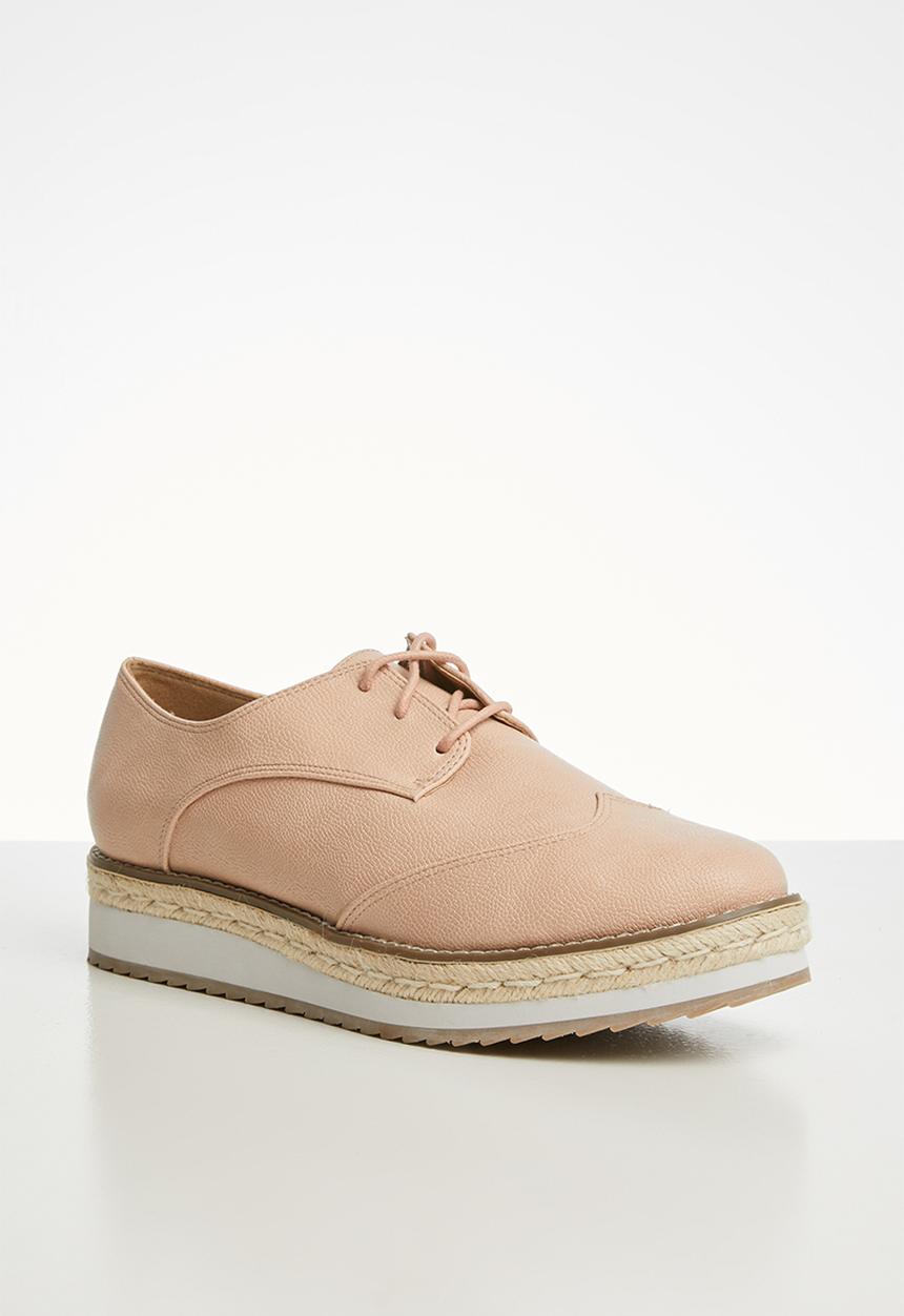 Call It Spring - Wilanna brogue - light pink