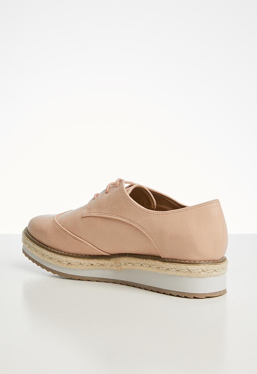 Call It Spring - Wilanna brogue - light pink