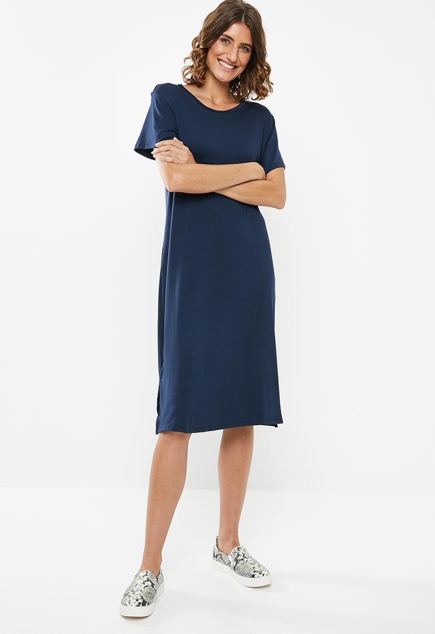 edit - T-shirt dress - navy