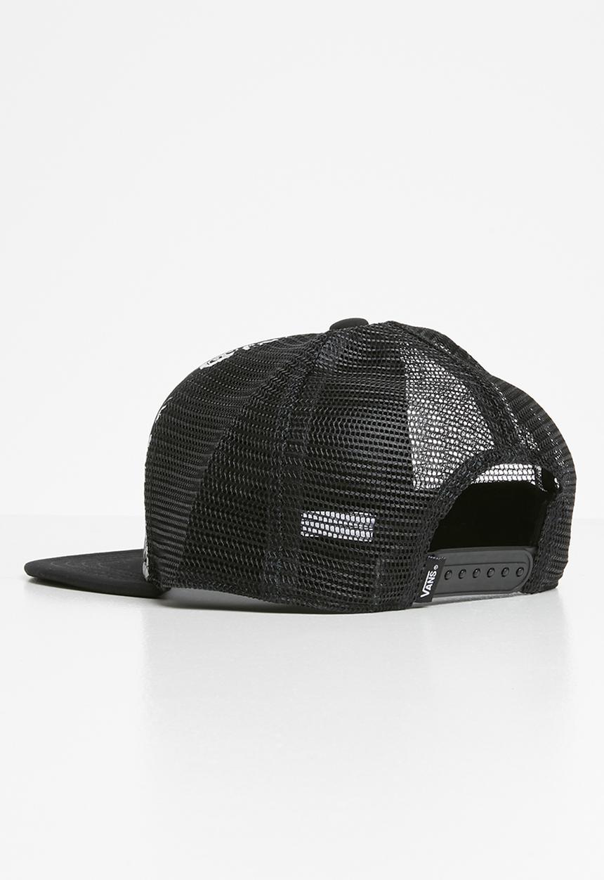 Vans - Classic patch trucker plus boys - black & white 