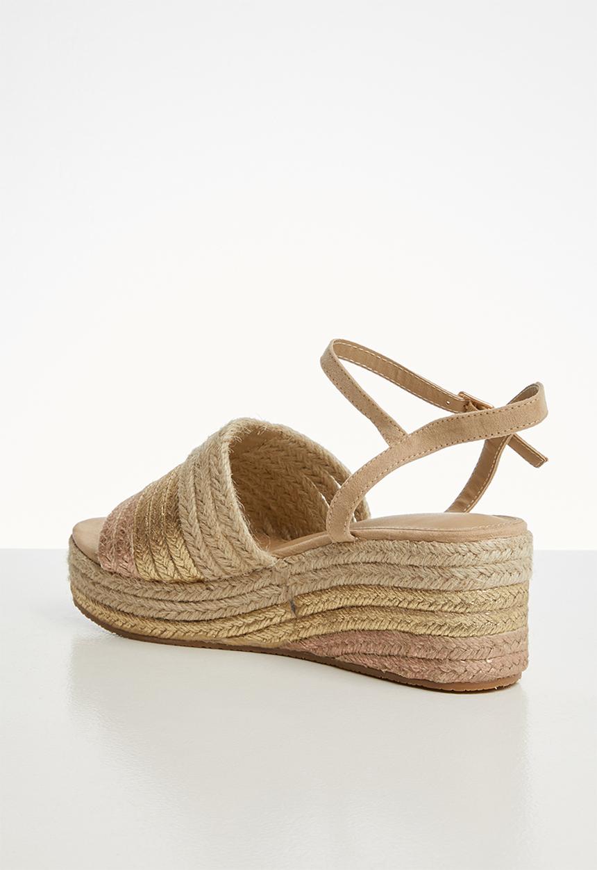 Superbalist - Corrie espadrille flatform - multi 