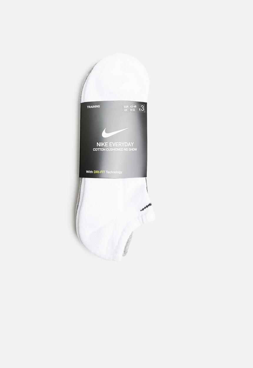 Nike - Everyday cushion no show socks - multi