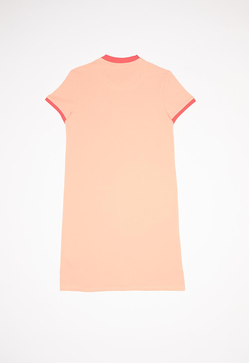 POLO - Girls Emma dress - peach 