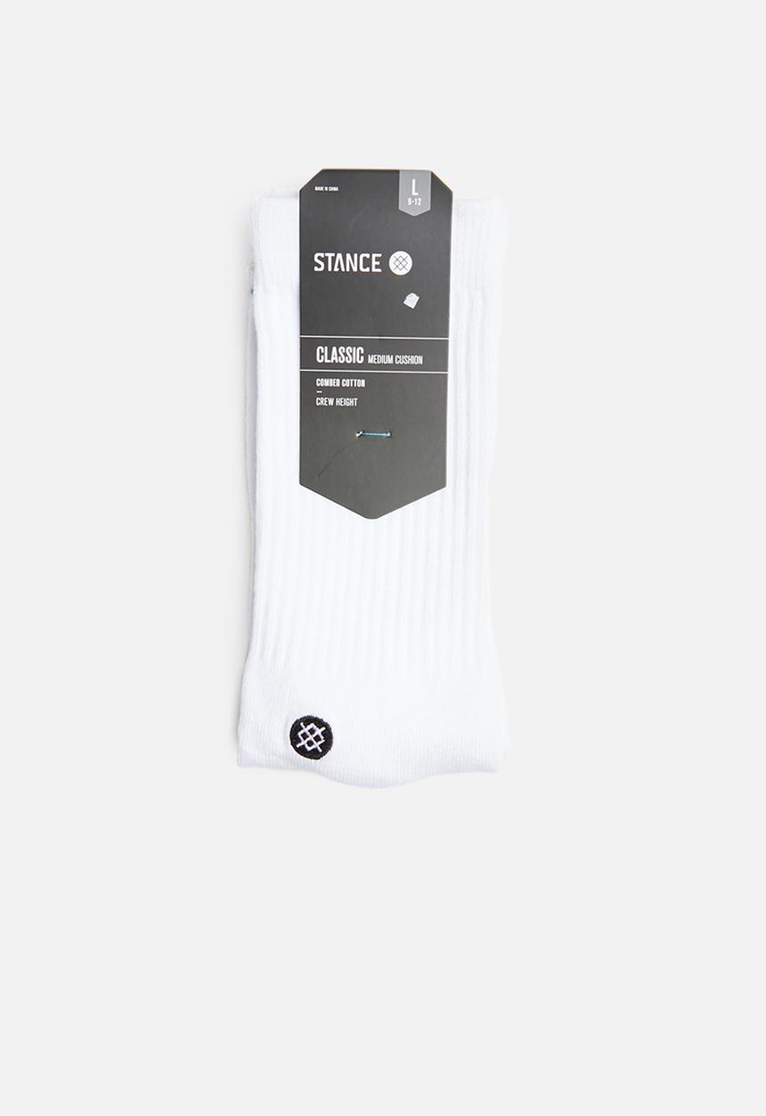 Stance Socks - Icon socks - white