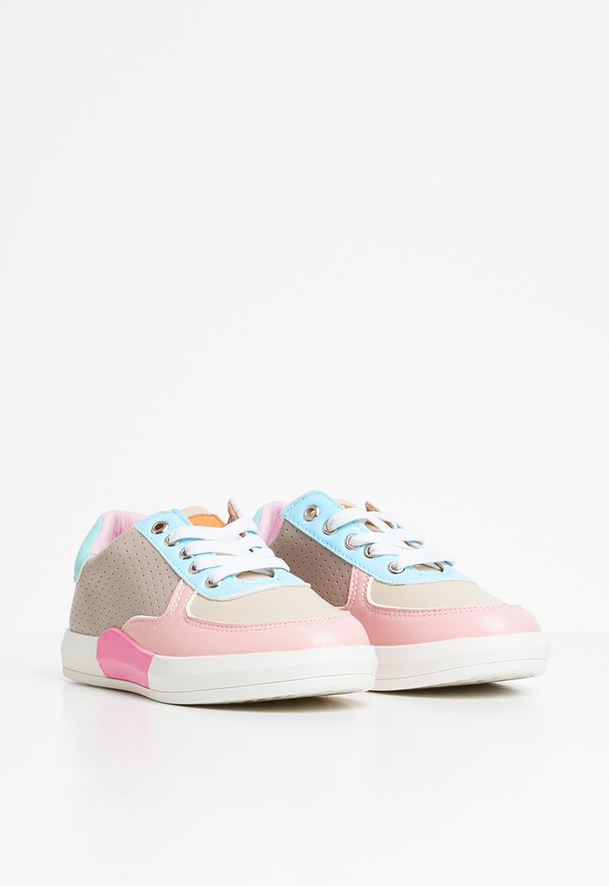 Pop Candy - Girls colourblock sneaker - multi