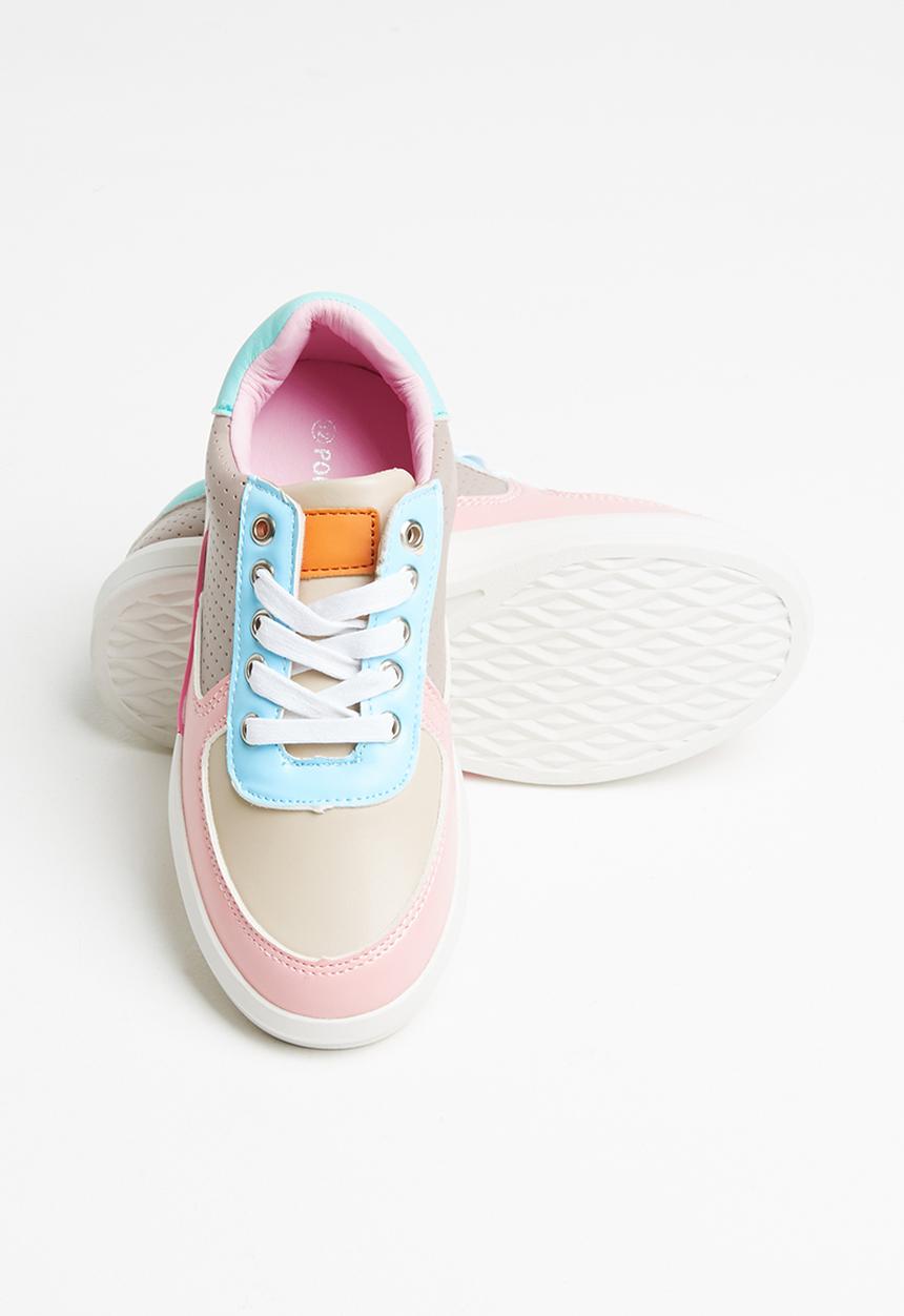 Pop Candy - Girls colourblock sneaker - multi