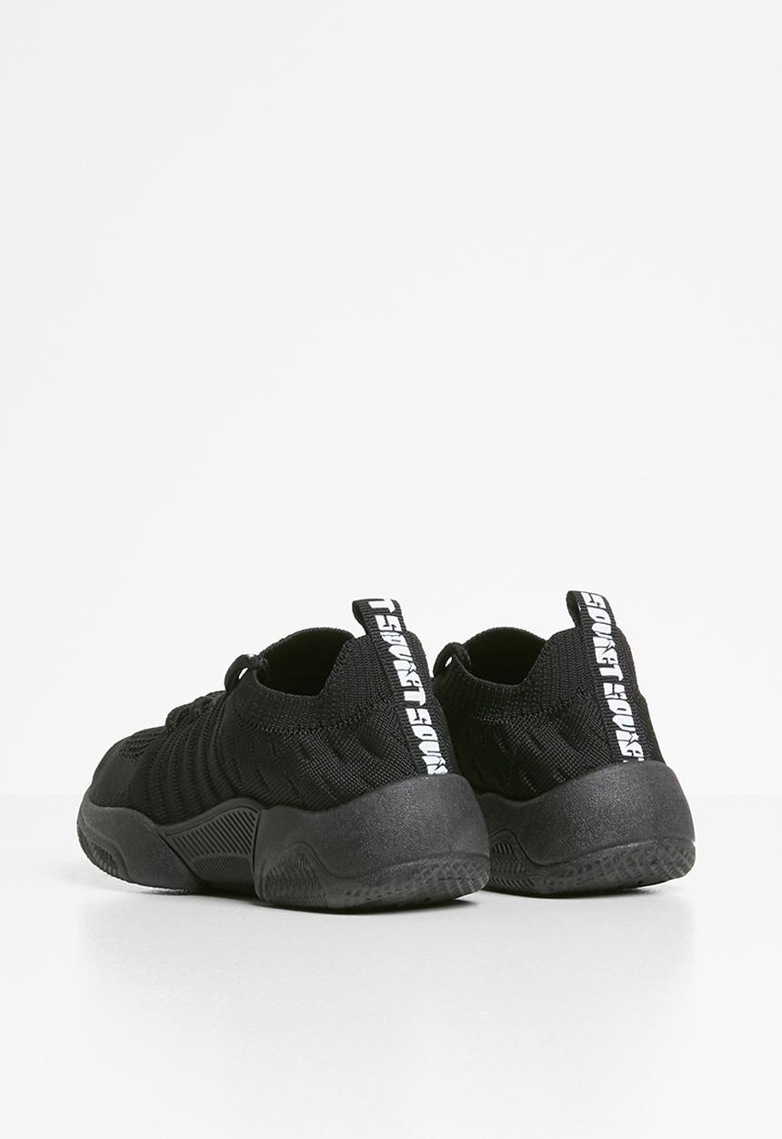 SOVIET - K bear sneaker - black