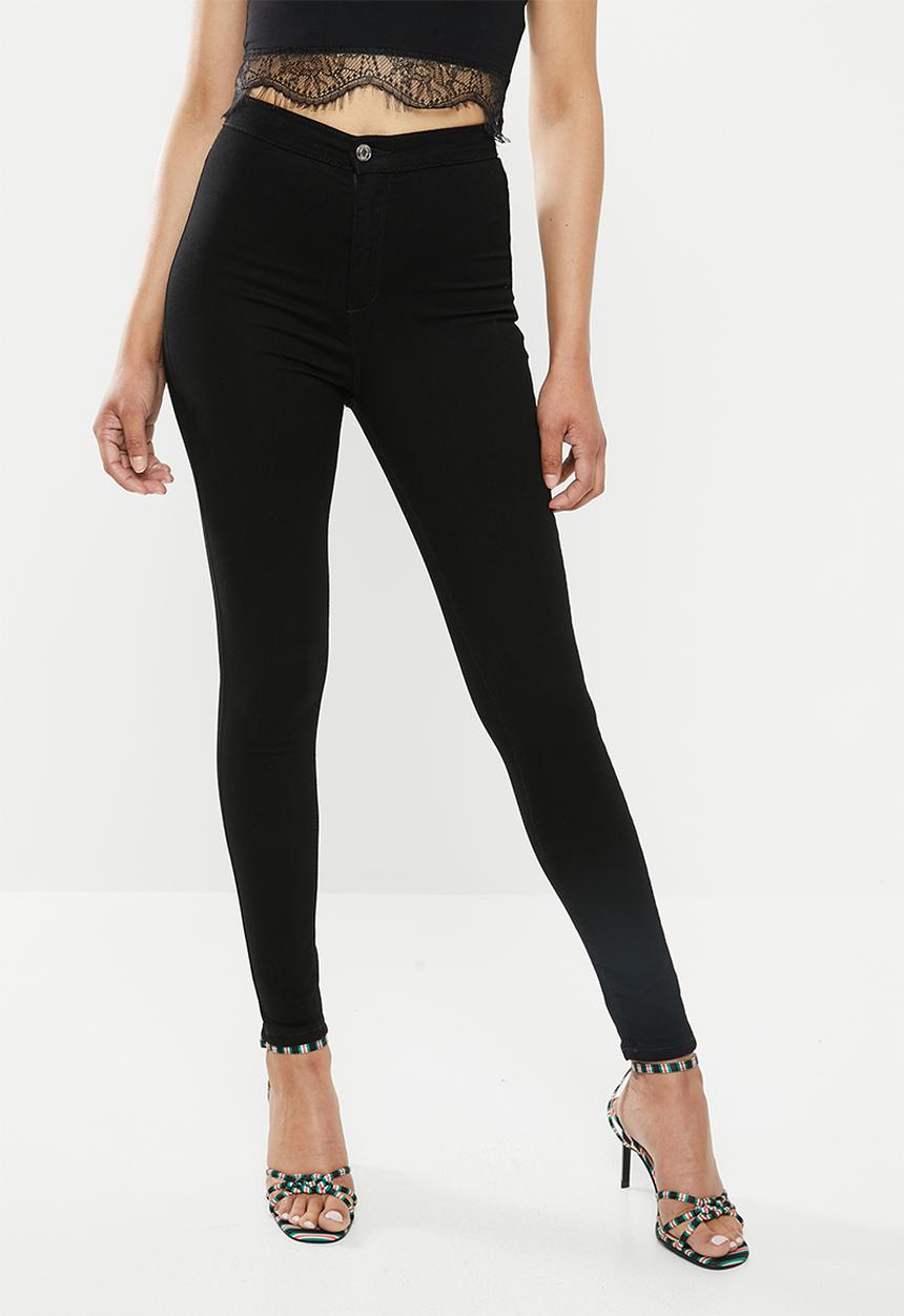 Missguided - Skinny leg jeans - black