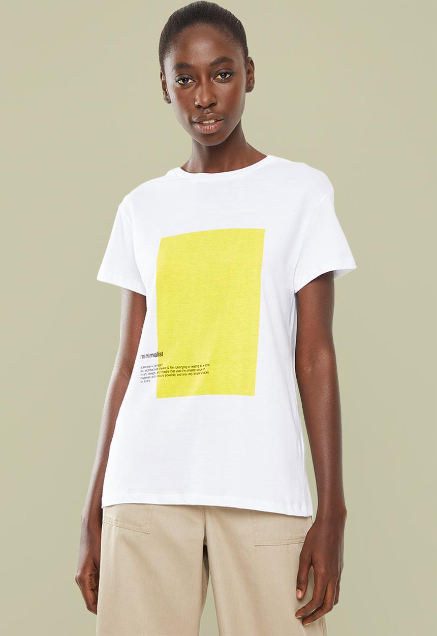 Superbalist - Printed tee - white 
