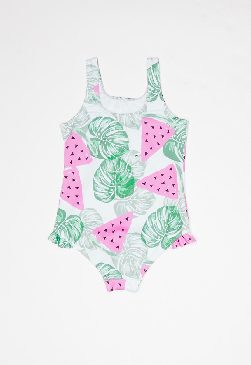 Pop Candy - Girls printed full piece swimsuit - multi