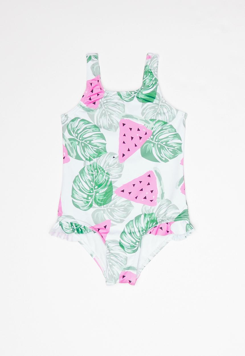 Pop Candy - Girls printed full piece swimsuit - multi