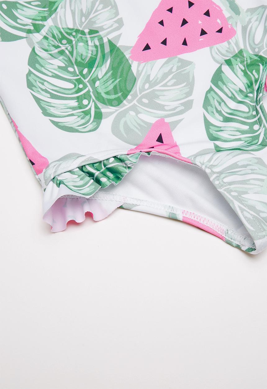 Pop Candy - Girls printed full piece swimsuit - multi