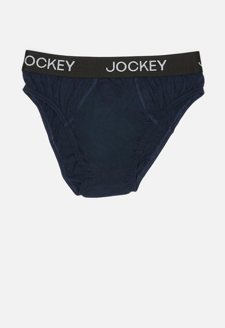 Jockey - Boys 3pack plain jockey brief