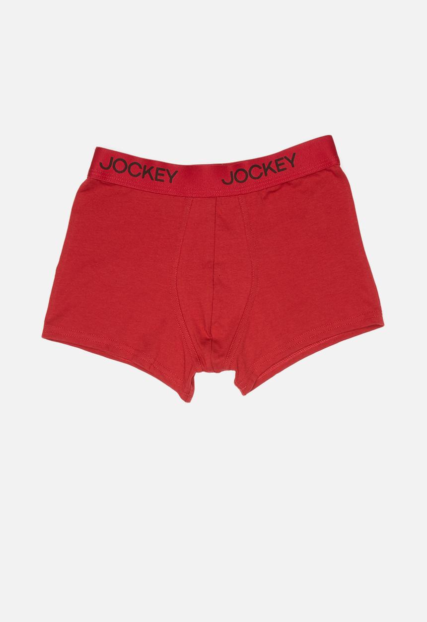Jockey - Boys 2pack boys pouch trunk - navy & red