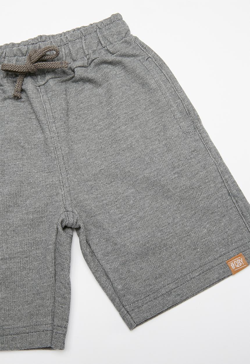 Quimby - Sweat bermuda - grey