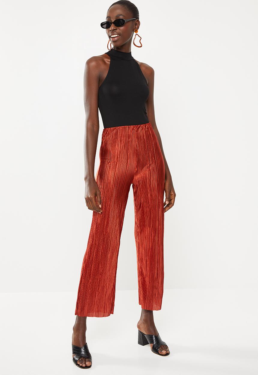 Superbalist - Viscose hi-neck bodysuit - black