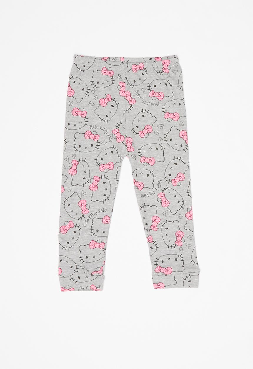 Hello Kitty - Soft jersey cotton pants - multi