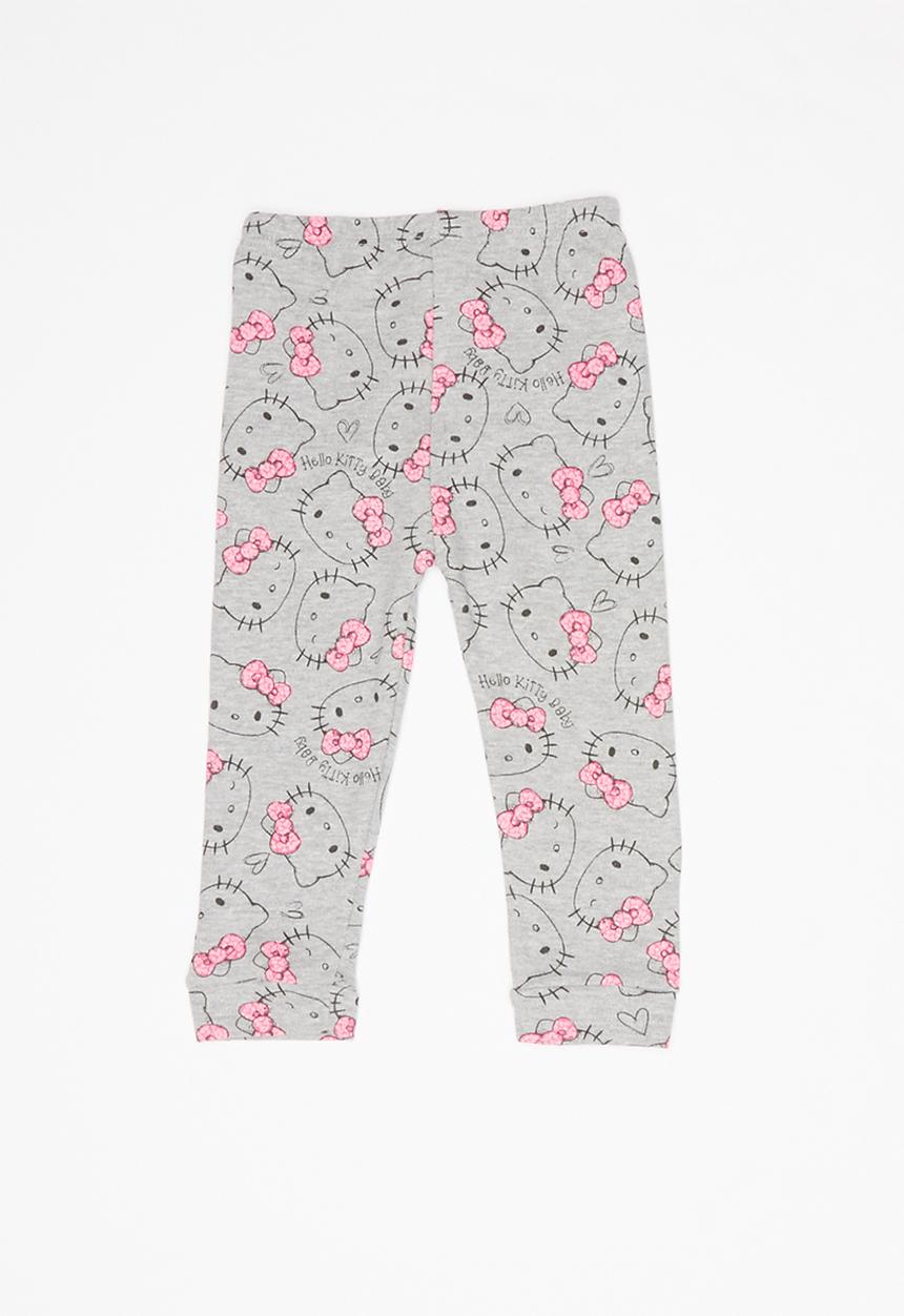 Hello Kitty - Soft jersey cotton pants - multi