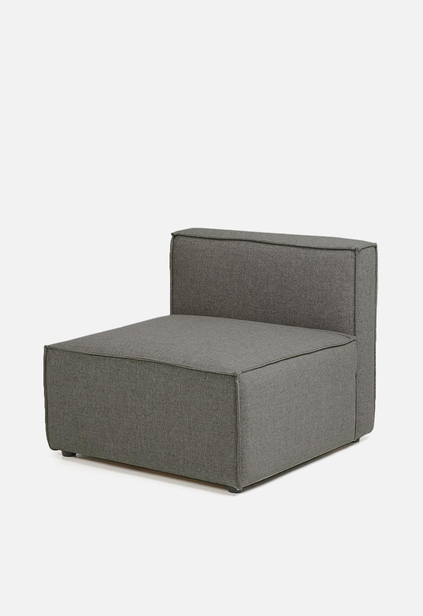 Sixth Floor - Modular single seater - dark grey
