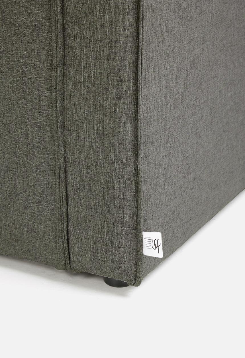 Sixth Floor - Modular corner unit - dark grey