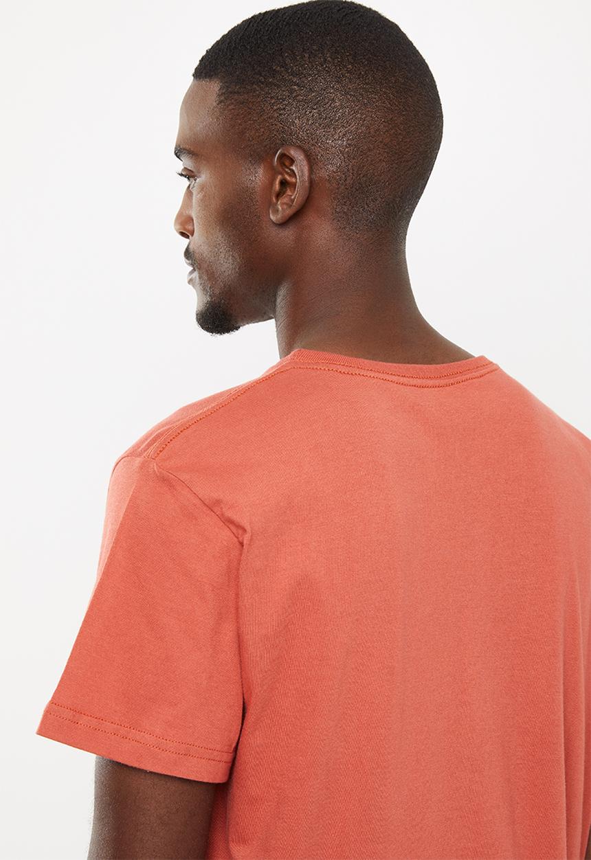 Fox - Leeward short sleeve tee - rust