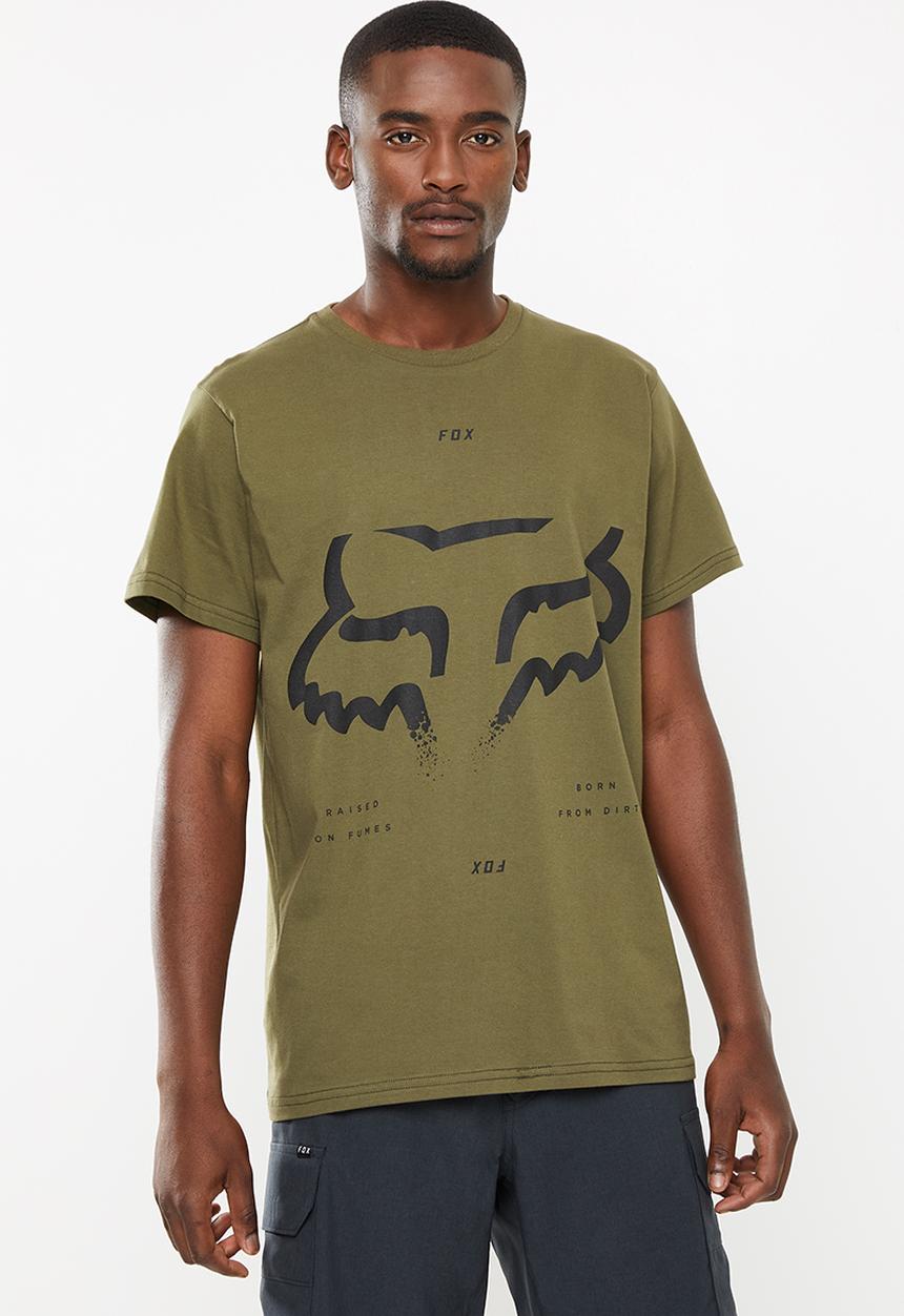 Fox - Leeward short sleeve tee - khaki