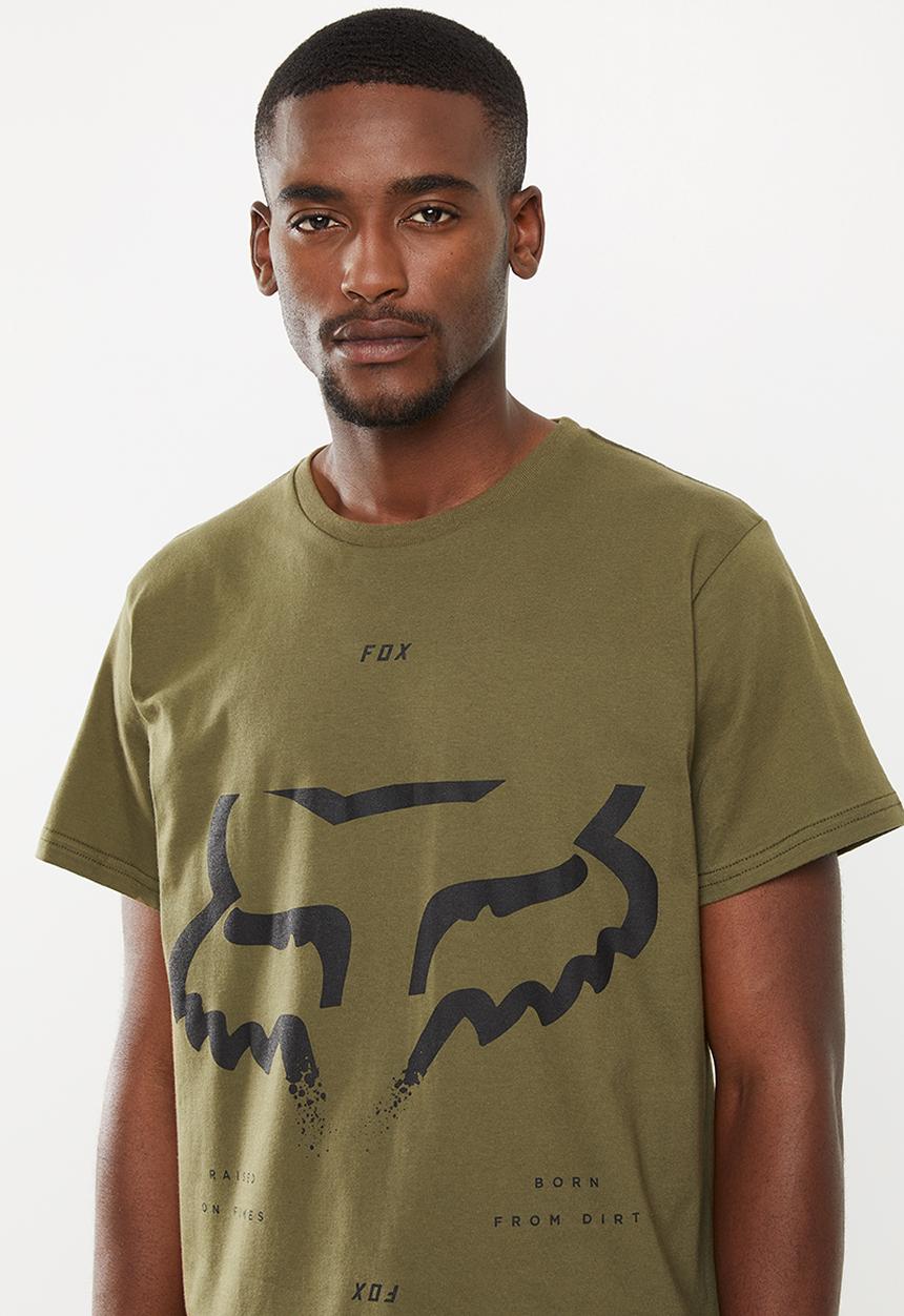 Fox - Leeward short sleeve tee - khaki