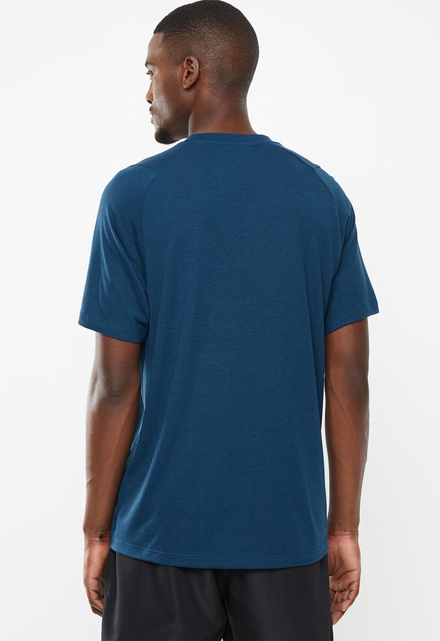 adidas Performance - Freelift sport prime heather tee - blue