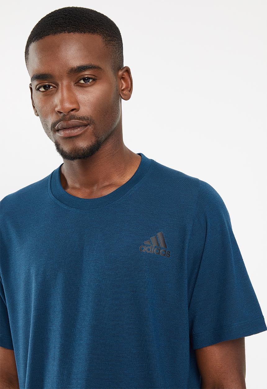 adidas Performance - Freelift sport prime heather tee - blue