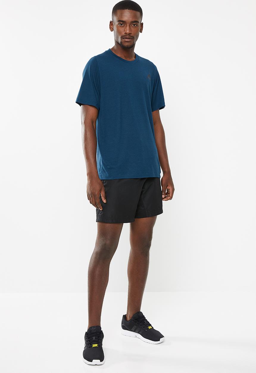 adidas Performance - Freelift sport prime heather tee - blue