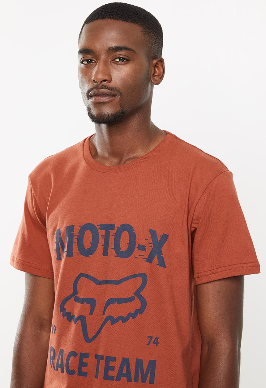 Fox - Strength short sleeve tee - rust