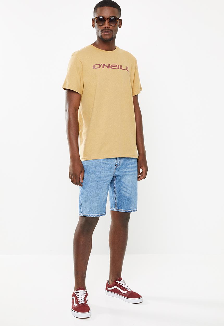 O'Neill - Ones short sleeve tee - mustard