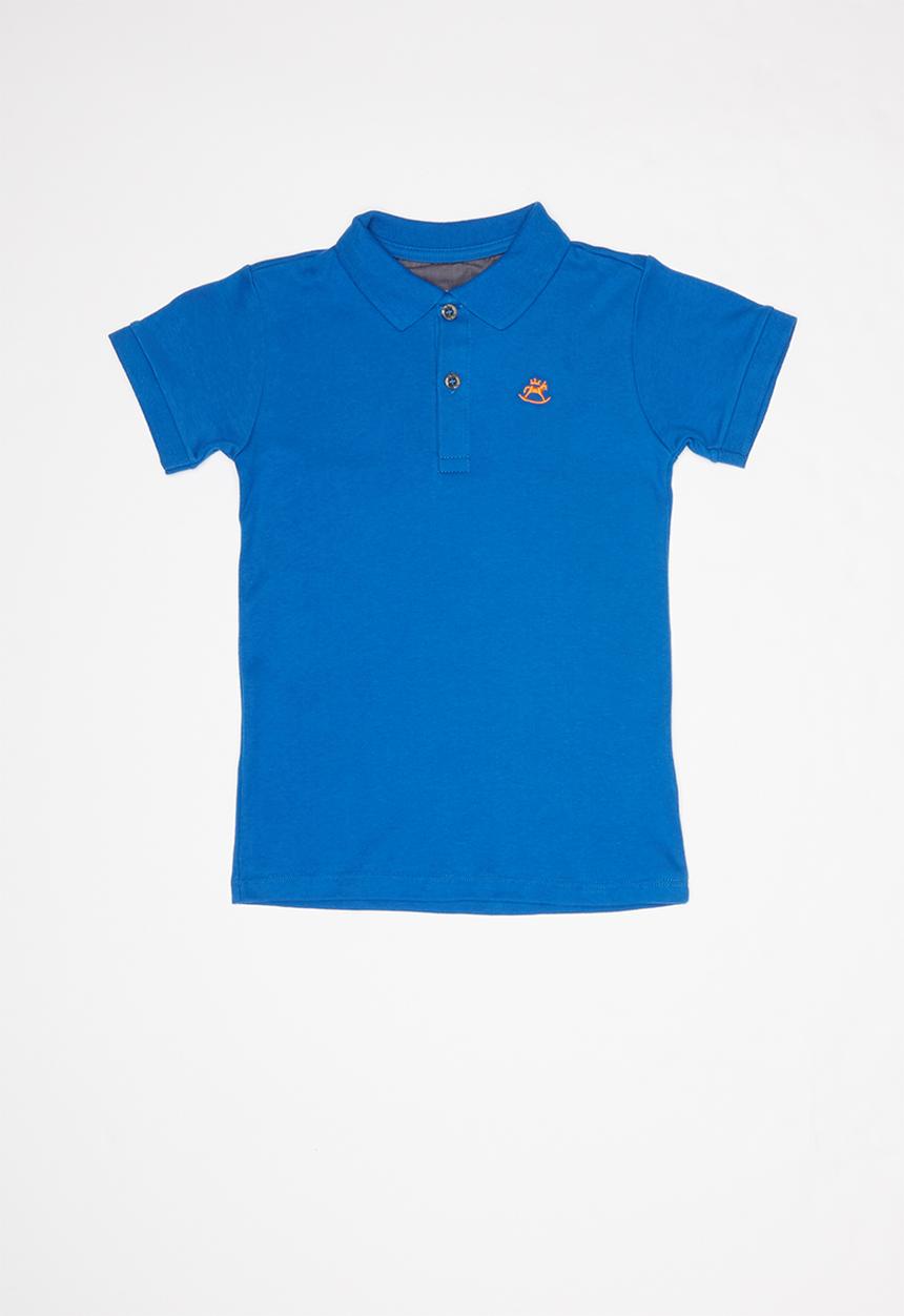 UP Baby - Soft jersey polo - blue