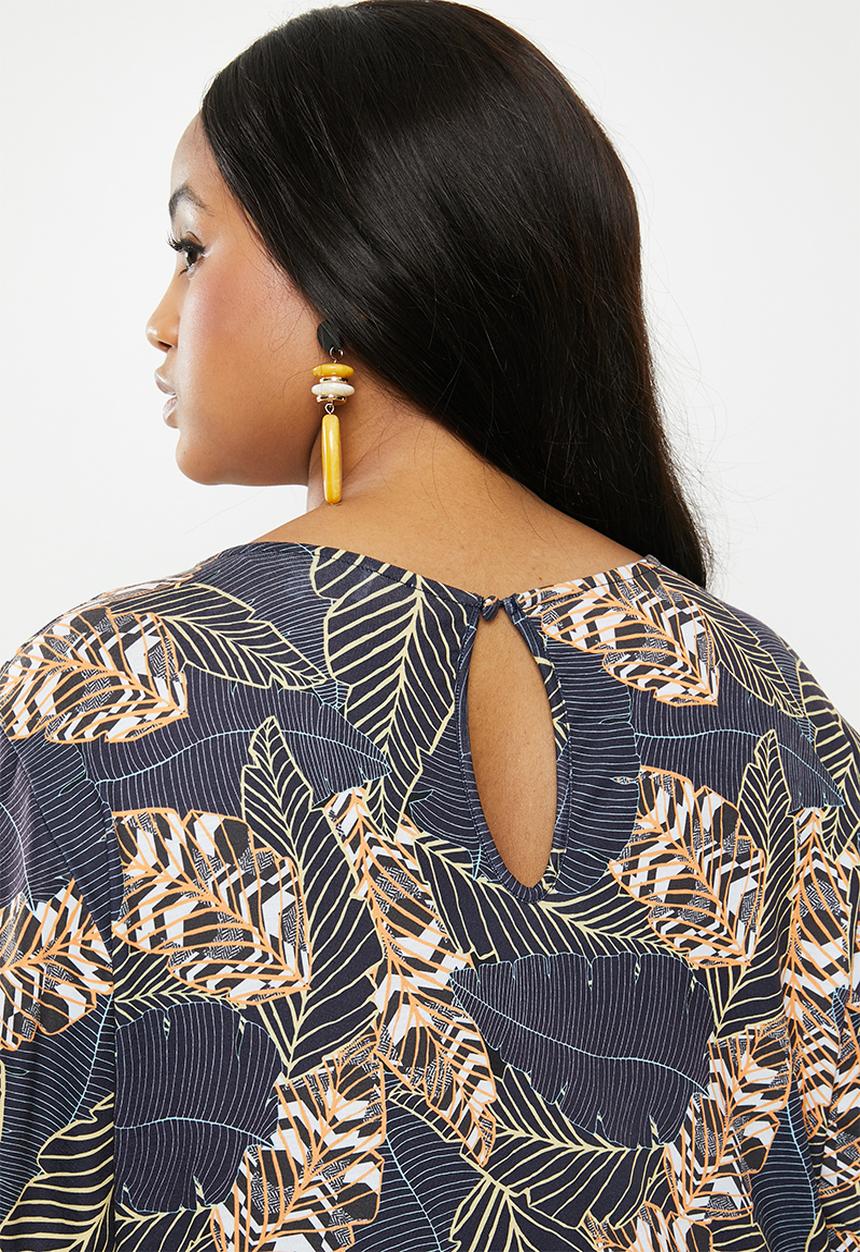 Superbalist - Slit detail tee dress - multi 