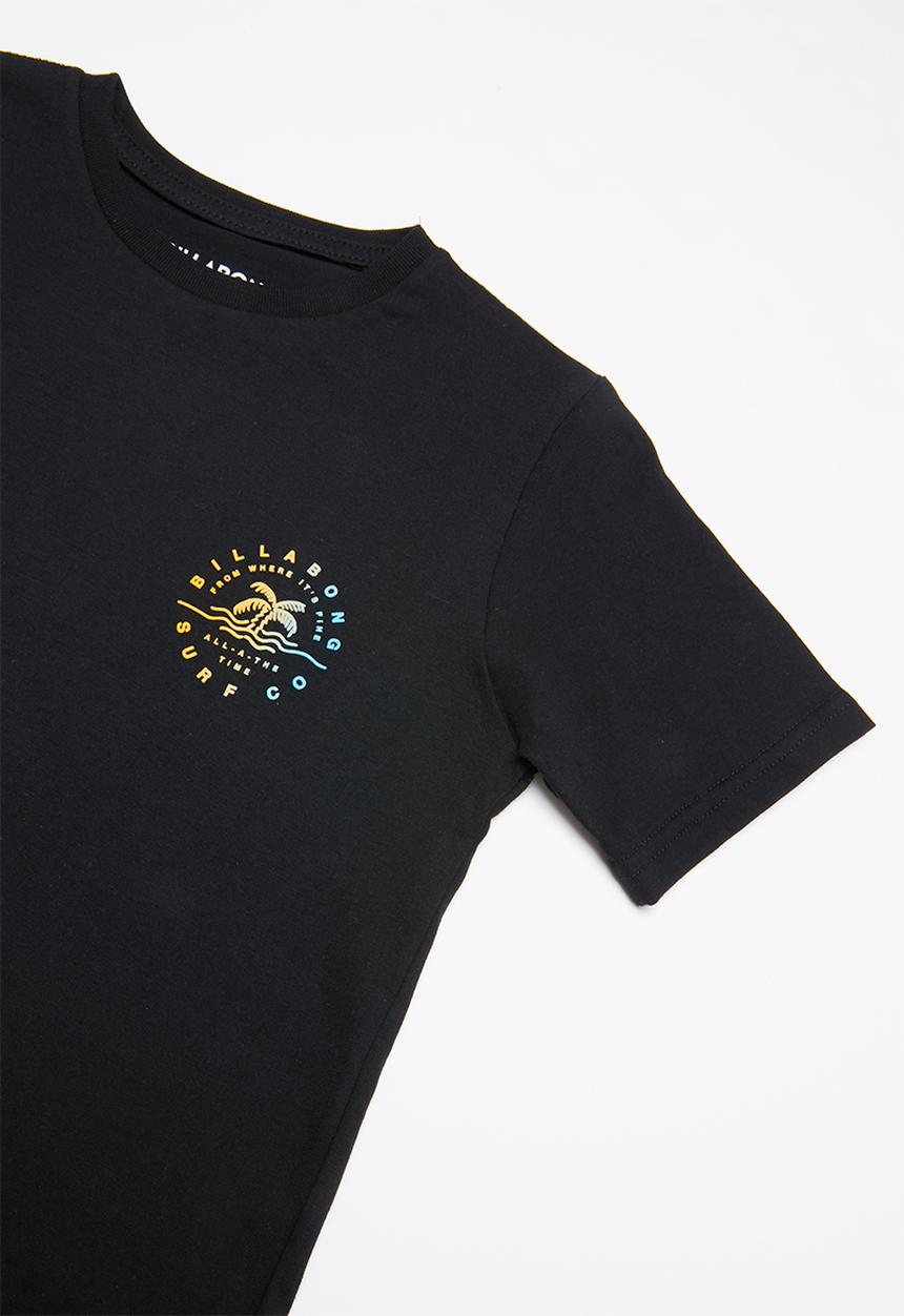 Billabong  - Where it’s fine short sleeve tee - black