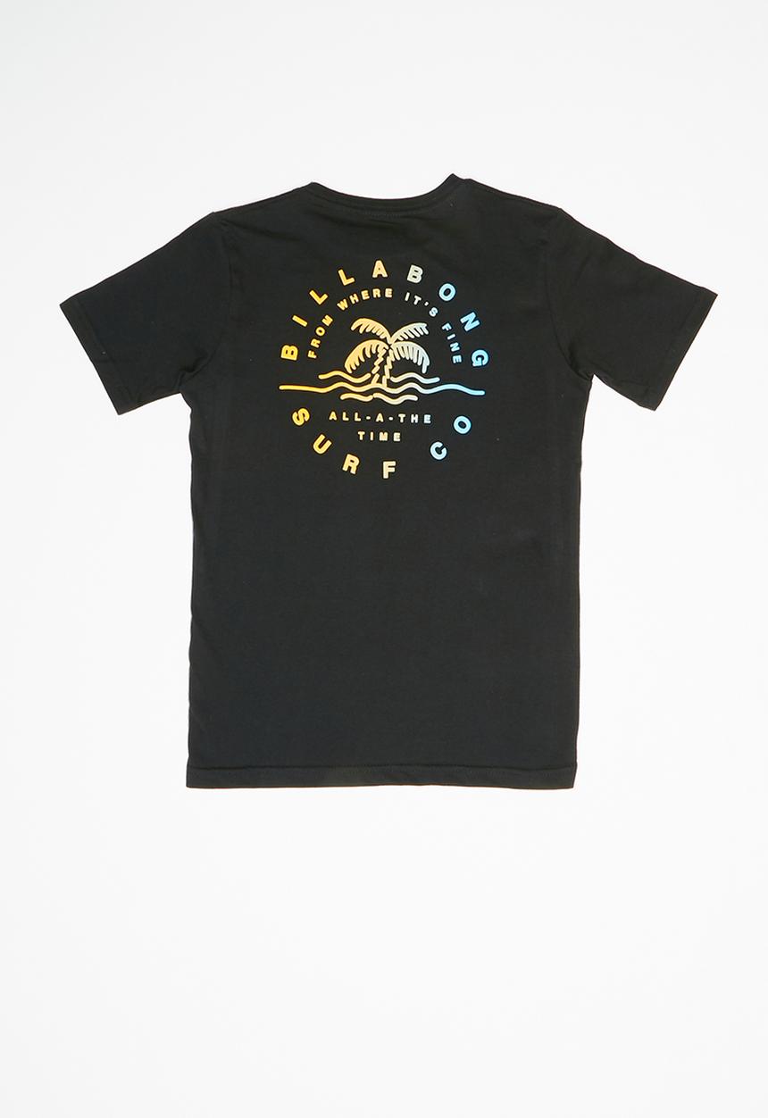 Billabong  - Where it’s fine short sleeve tee - black