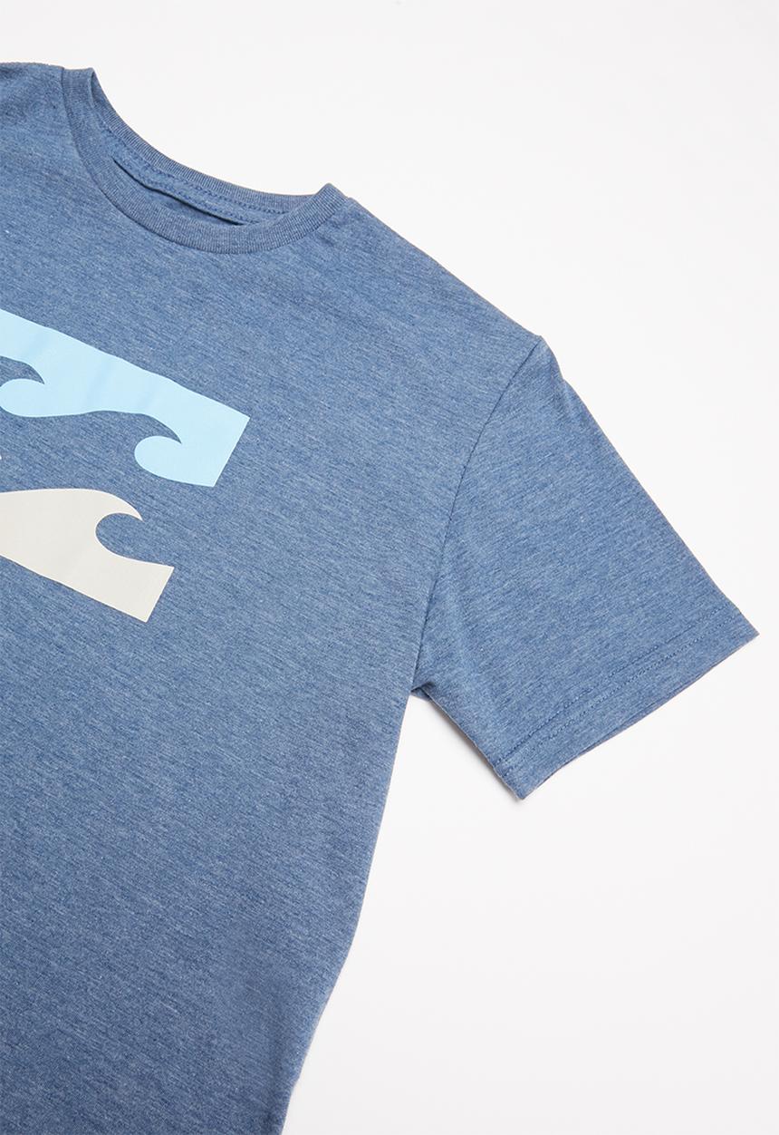 Billabong  - Team wave short sleeve tee - blue