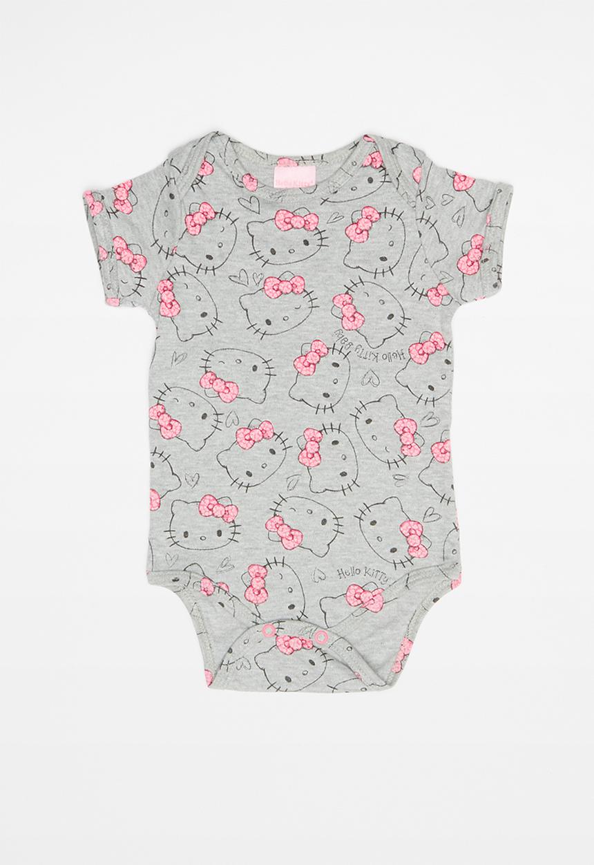 Hello Kitty - Soft jersey cotton bodysuit - multi