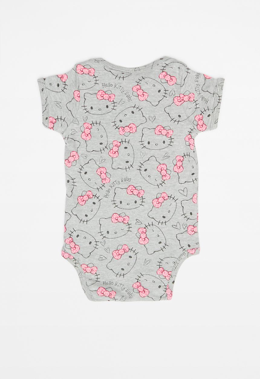 Hello Kitty - Soft jersey cotton bodysuit - multi
