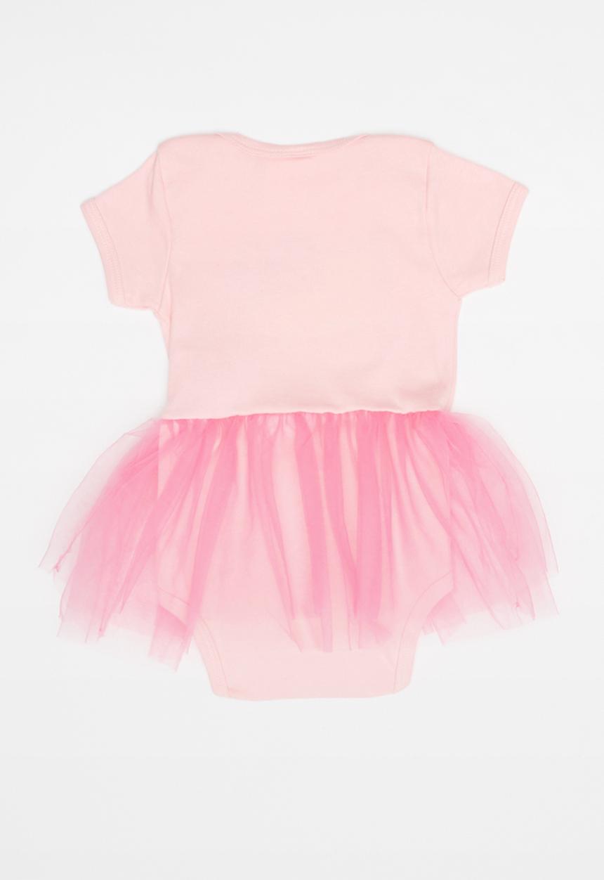 Hello Kitty - Soft jersey cotton bodysuit tulle - pink