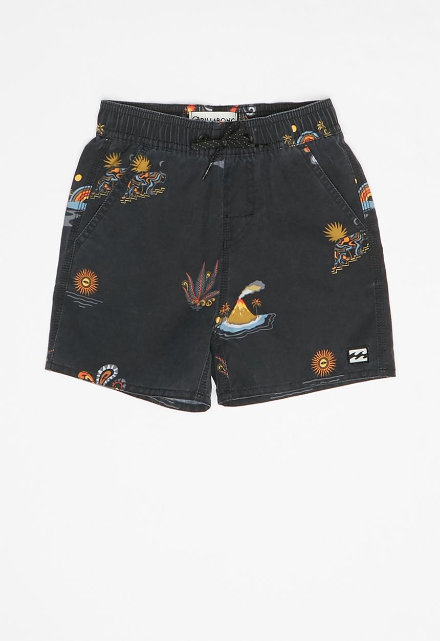 Billabong  - Groms island layback - black