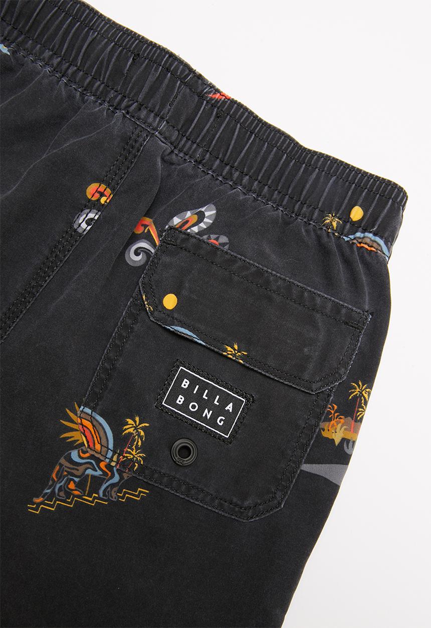 Billabong  - Groms island layback - black