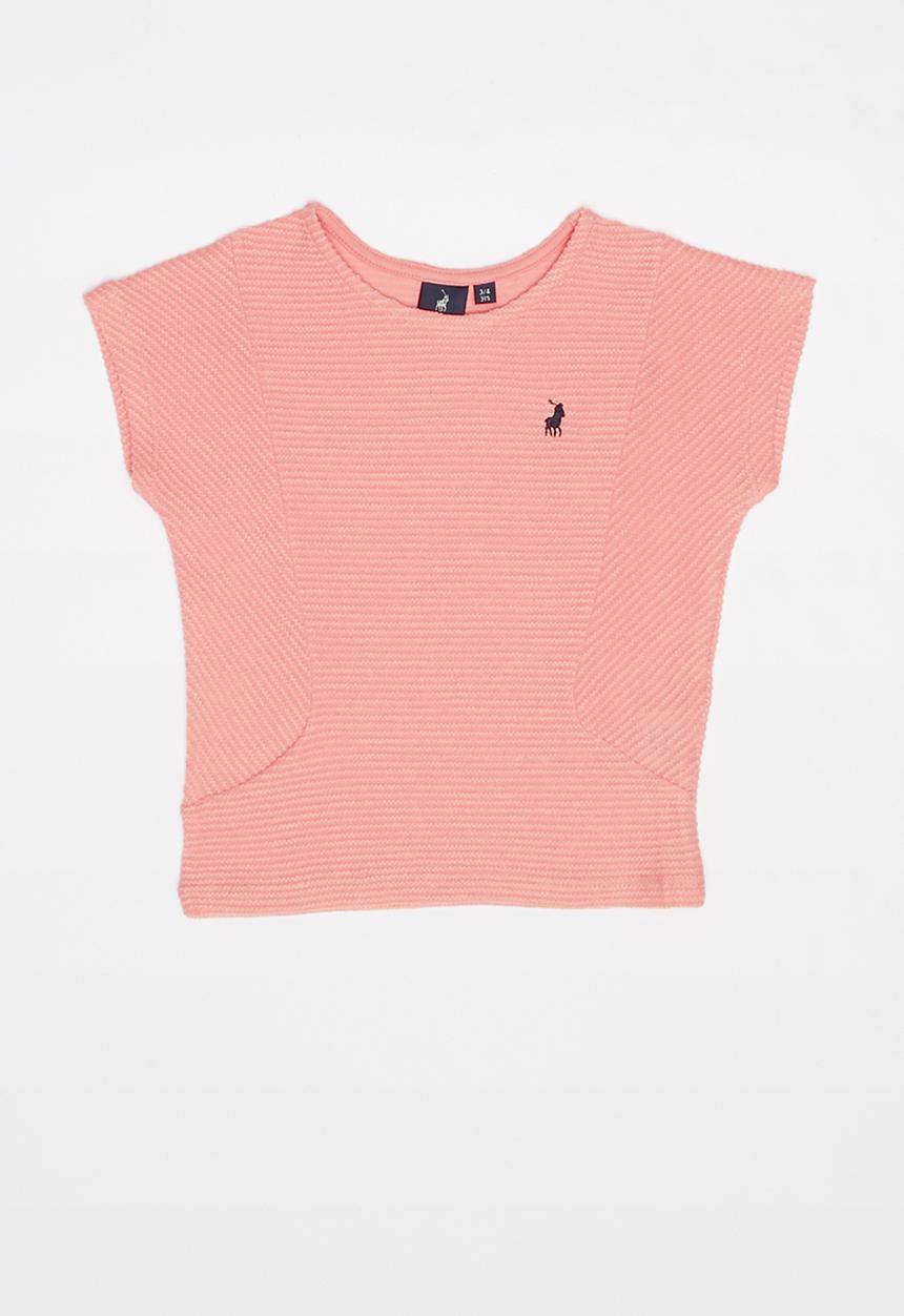 POLO - Girls candice knitted blouse - pink