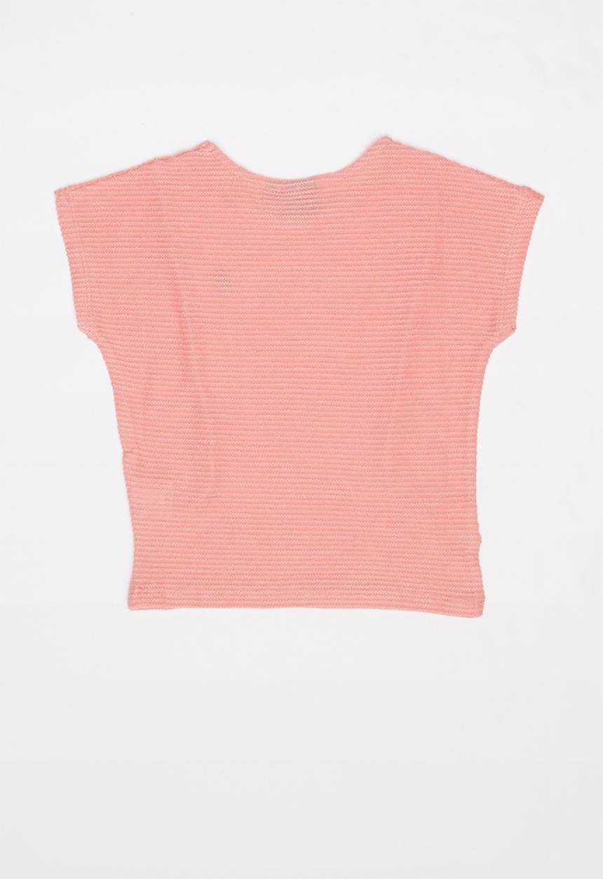 POLO - Girls candice knitted blouse - pink