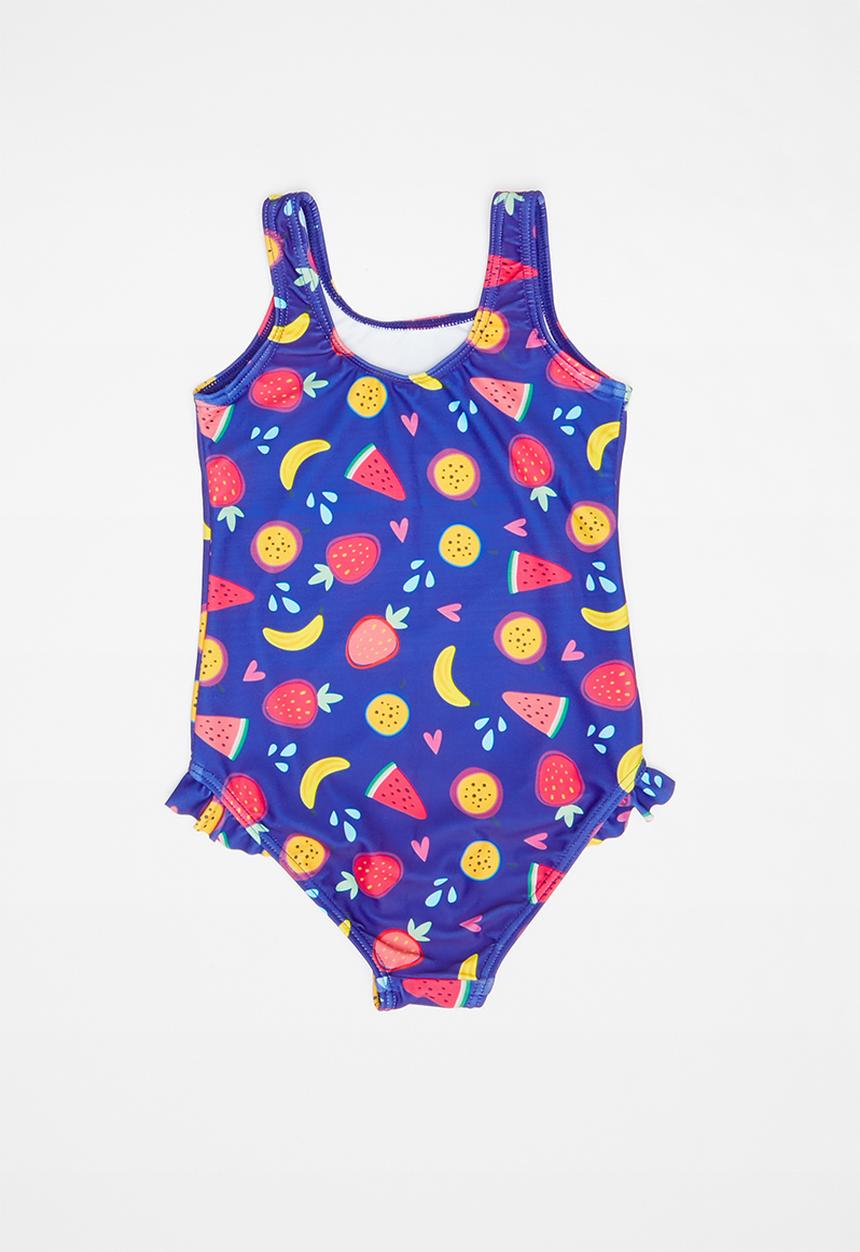 Pop Candy - Girls printed full piece swimsuit - multi
