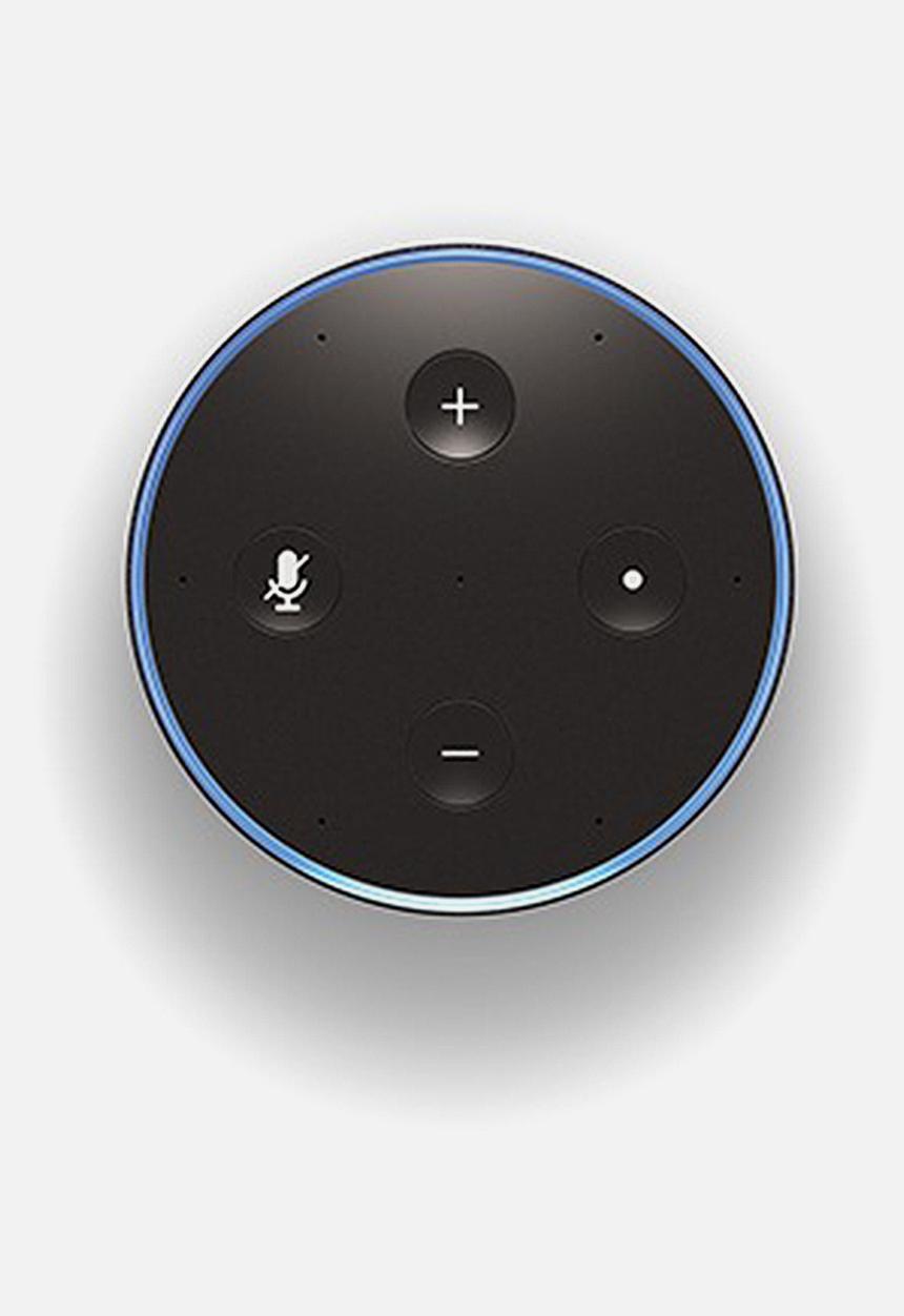 Amazon - Amazon echo 2nd gen - dark grey