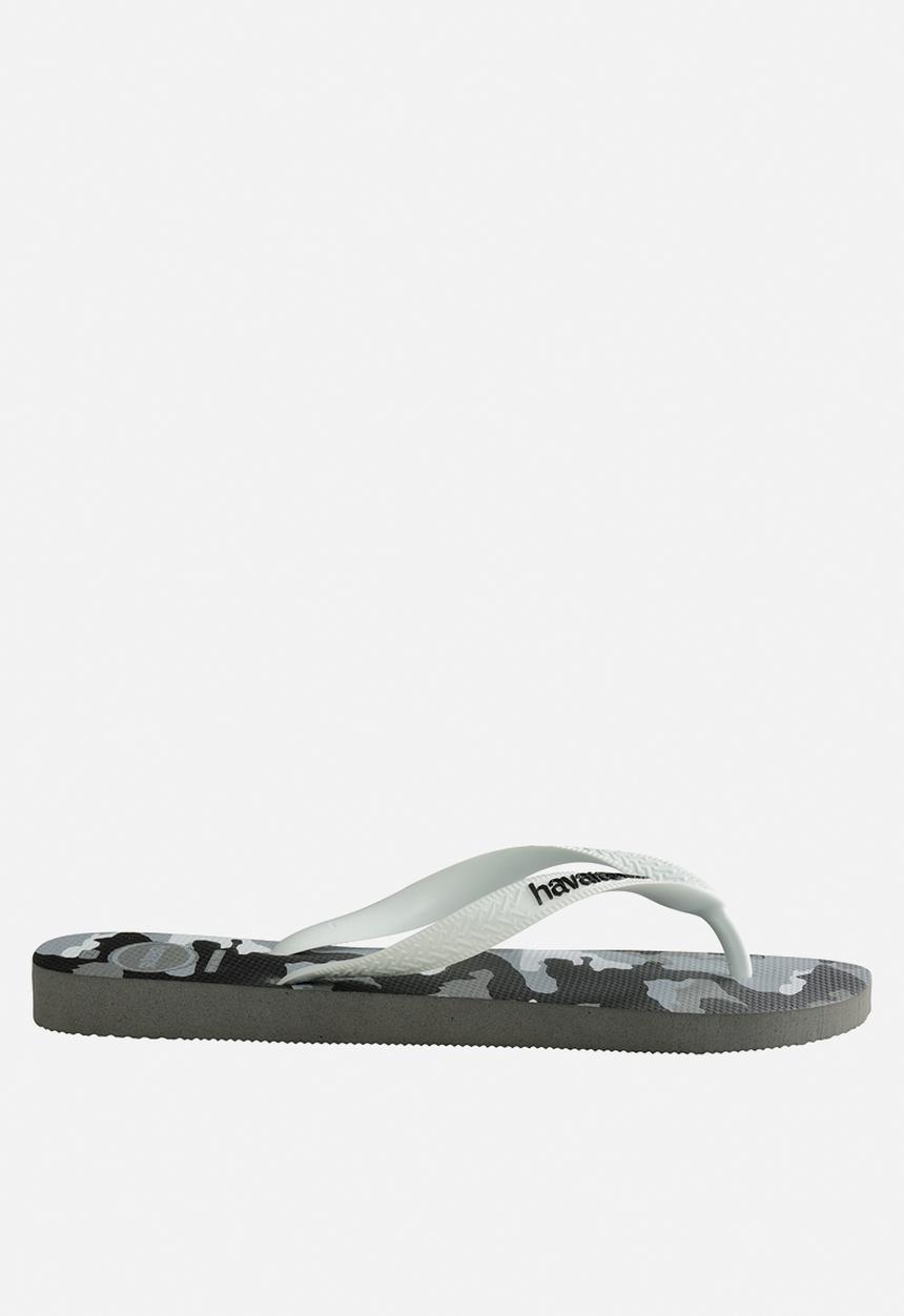 Havaianas - Top camu - grey & white 