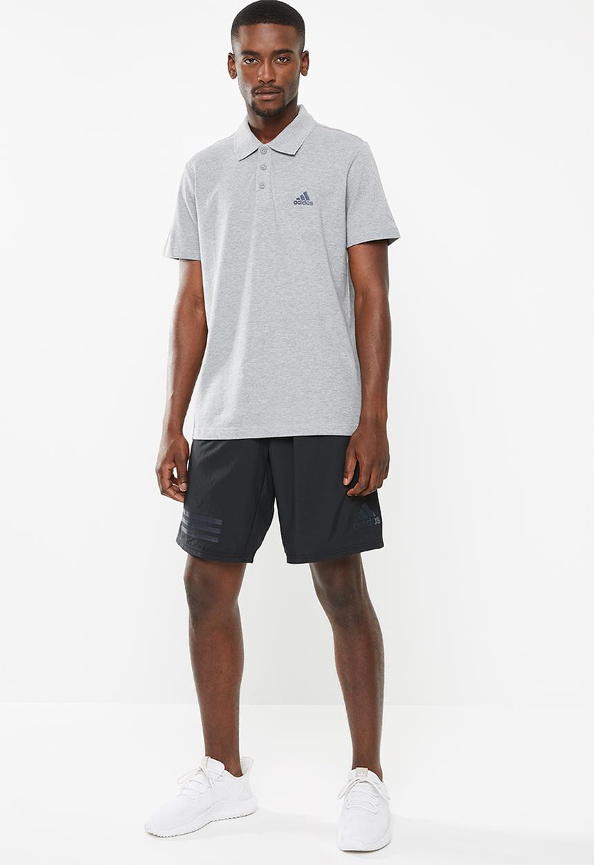adidas Performance - Classic short sleeve polo - grey