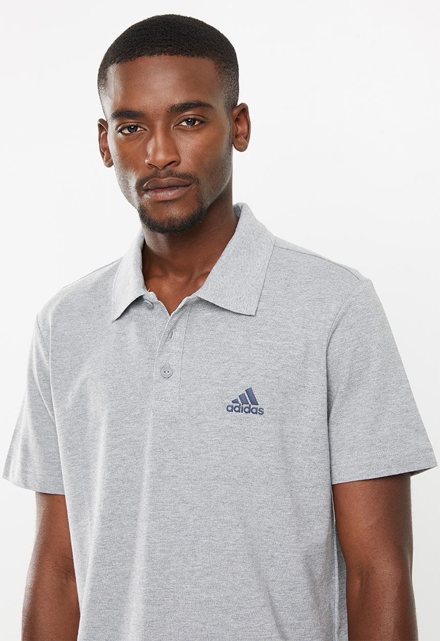adidas Performance - Classic short sleeve polo - grey